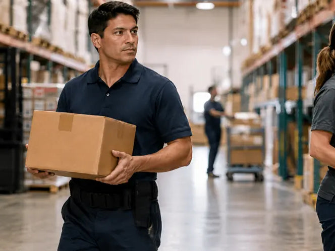 Hands-Free Mobile Computer Carrying Solutions for Busy Warehouse Teams