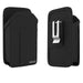 AgozTech rugged Point Mobile barcode scanner holster shown from front and back angles