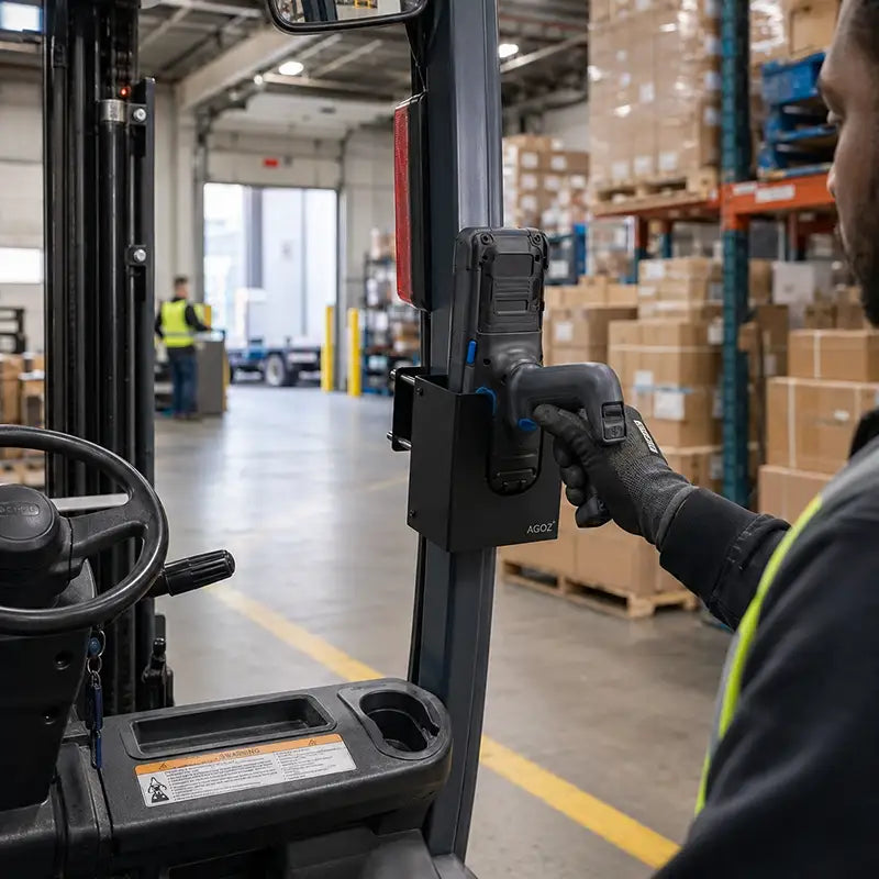 Prepare Janam Scan Gun Handhelds for Forklift-Based Inventory Work