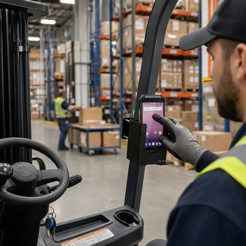 Keep Point Mobile Devices Accessible During Warehouse Handling