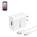 Wall Charger with USB C Cable for Delfi PM85 / PM86 Scanner