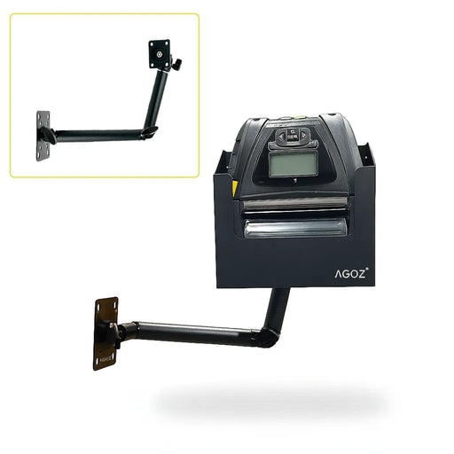 Swing Arm Bracket with Metal Printer Holder for TSC Alpha-40L