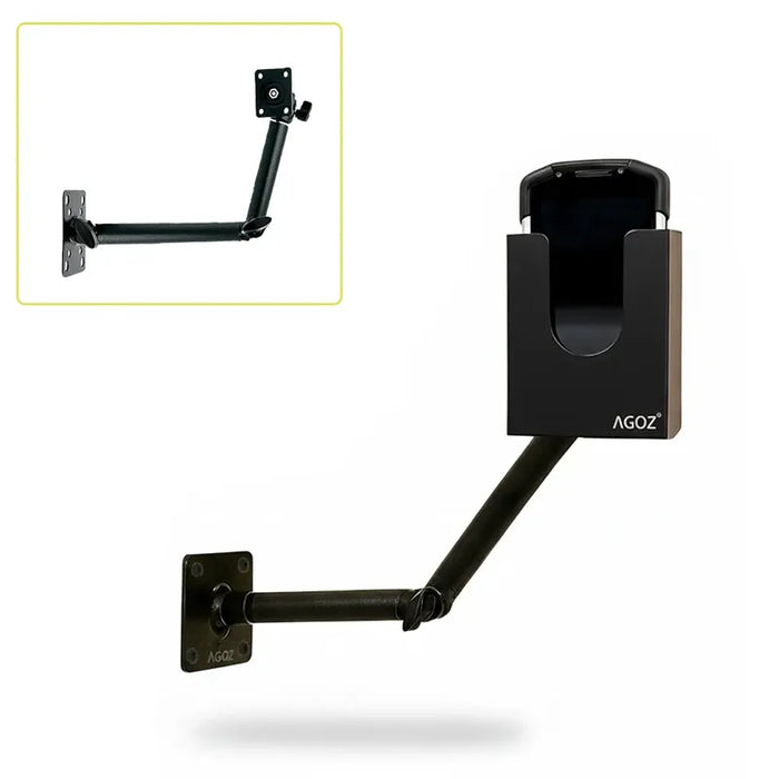 Rugged Arm Mount with Scanner Holder, Compatible with Zebra HC50