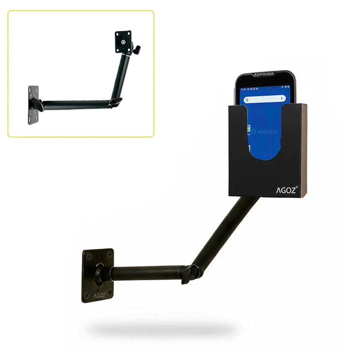 Rugged Metal Swing Arm Mount Holder for Datalogic Mobile Scanners