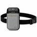 Gray Agoz holster with durable waist belt for Castles handheld POS terminal