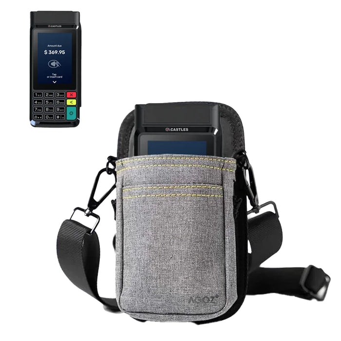 Castles V1M Mobile POS Holster with Sling / Waist Belt