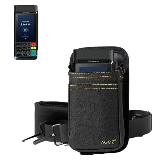 Castles V1M Mobile POS Holster with Sling / Waist Belt