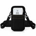 Clover Flex POS terminal in black Agoz sling holster with adjustable shoulder strap