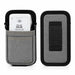 Gray Agoz Clover Flex POS holster front and back views with rear belt loop