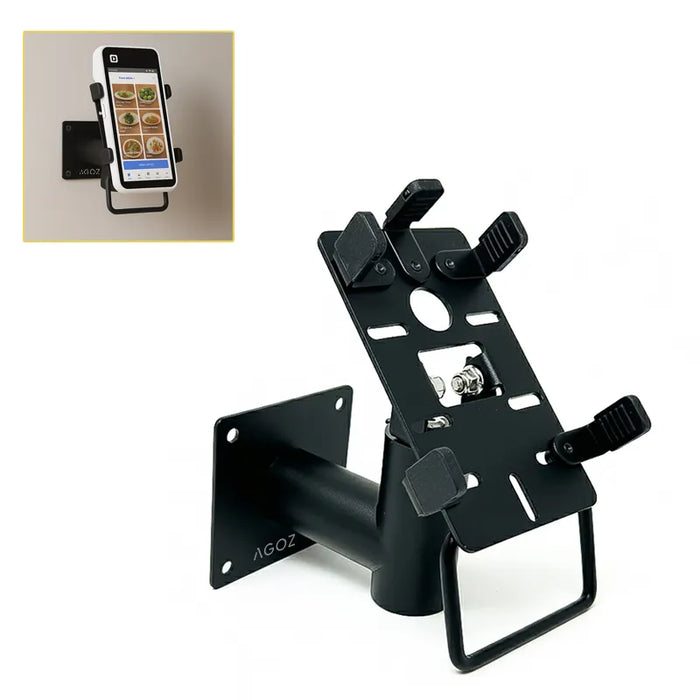 Durable Metal POS Wall Mount Swivel Stand for Square Handheld