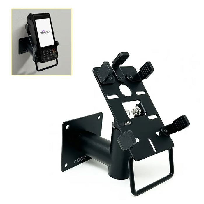 Adjustable Metal Swivel POS Wall Mount Stand for Dejavoo P1 Terminal