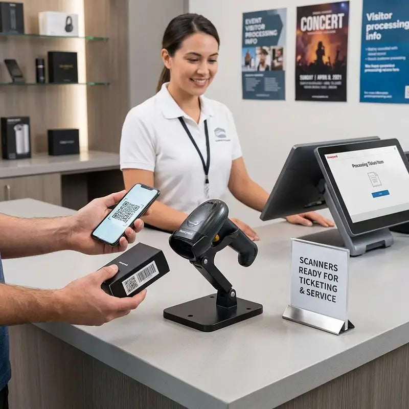 Set Up Honeywell Barcode Scanners for Hands-Free Workstation Tasks