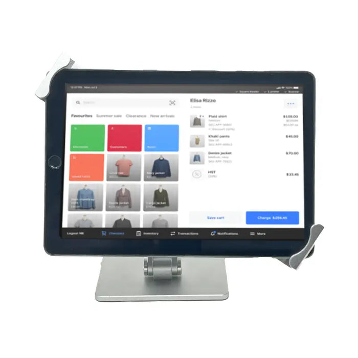 Heavy-Duty Amazon Fire HD 8 Retail Tablet Stand - Low-Profile