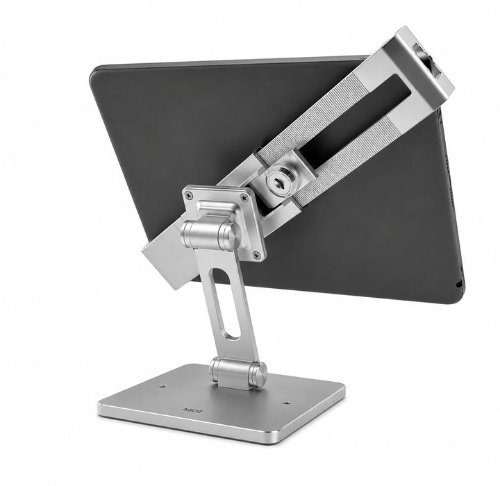 Heavy-Duty Countertop Lenovo Tab M10 Tablet Stand - Low-Profile