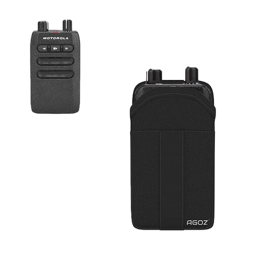 Heavy-Duty Motorola MINITOR VI Case with Belt Clip