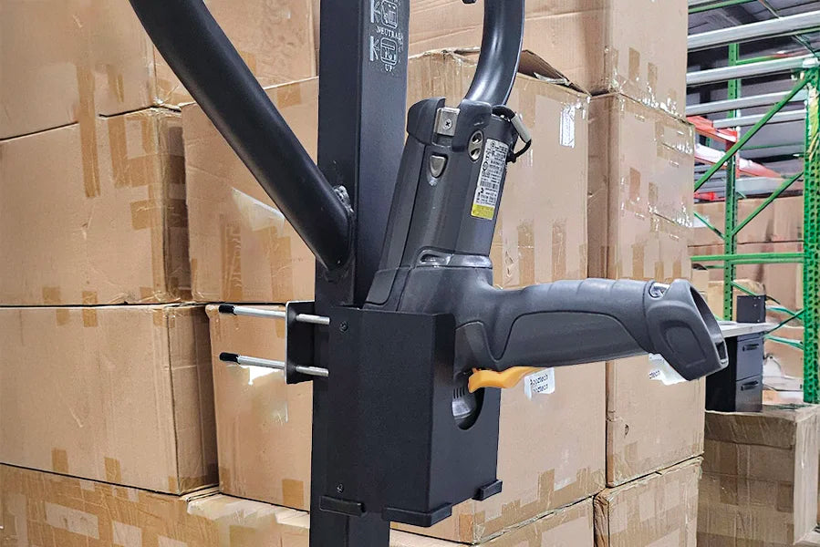 Heavy-Duty Mountable Metal Forklift Scanner Holder