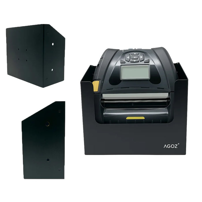 Heavy-Duty Printronix M4L2 Printer Holder Metal Forklift Mount