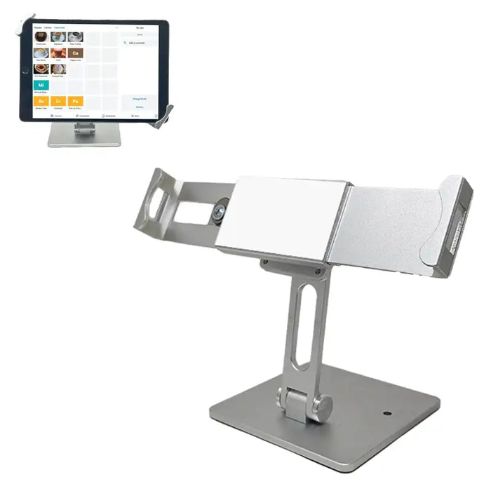 Heavy-Duty iPad Pro 11" POS Tablet Countertop Stand - Low-Profile