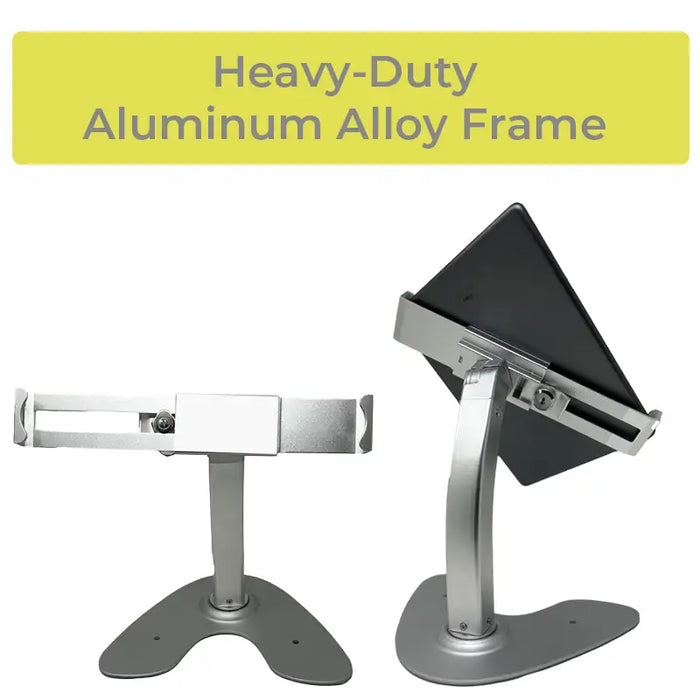Heavy-Duty Countertop Tablet Stand for Elo I-Series 2.0 10" - High-Profile