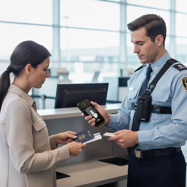 Chest Harness Pouch for Credence 3 Biometric ID Scanner