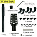 Included parts and hardware for AgozTech drive-thru handheld mount for Shopify POS Terminal