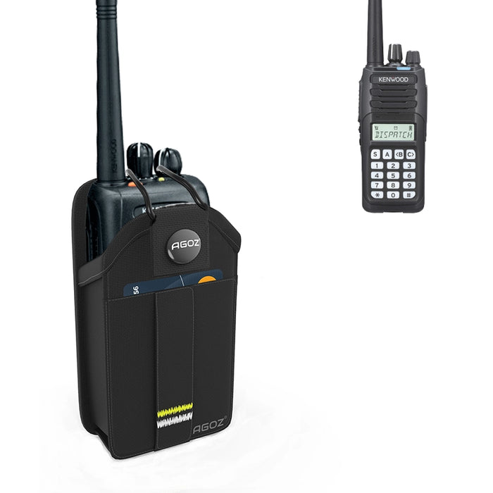 Durable Kenwood NX-1200DV Radio Case with Belt Clip