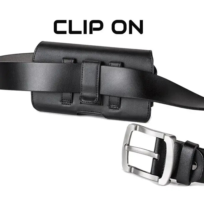 Leather Case with Z-Lid Magnetic Closure