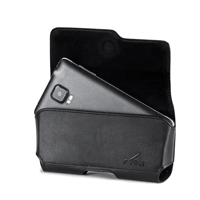Leather Case with Z-Lid Magnetic Closure