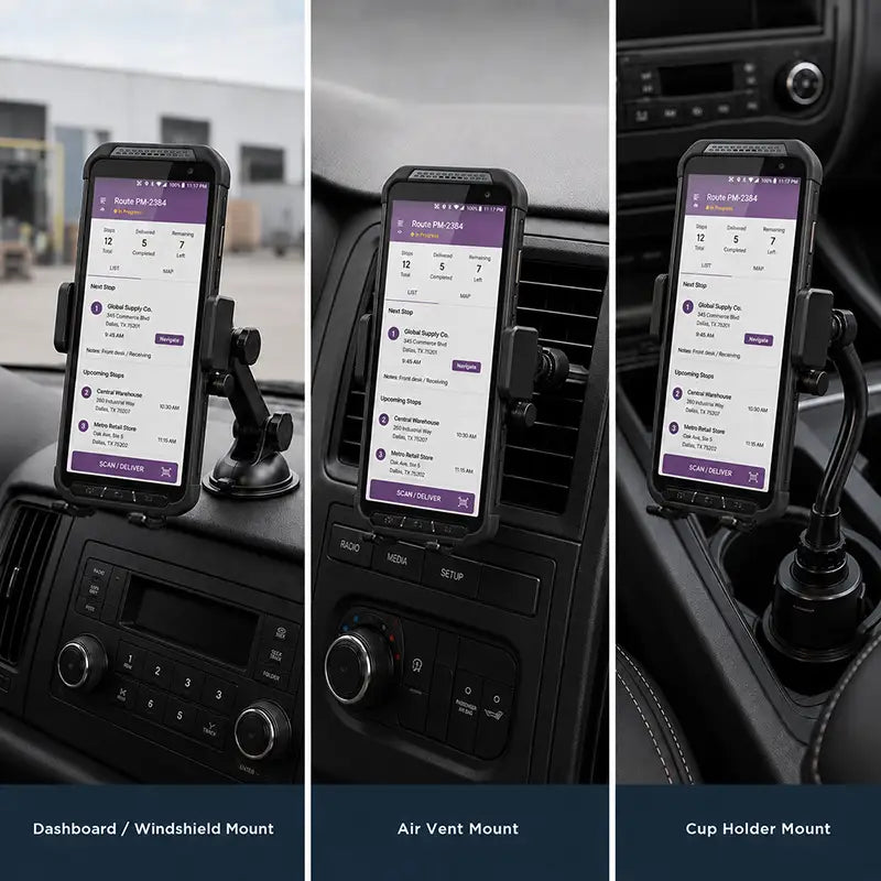 Fit and Function for Point Mobile Vehicle Cradle Mount