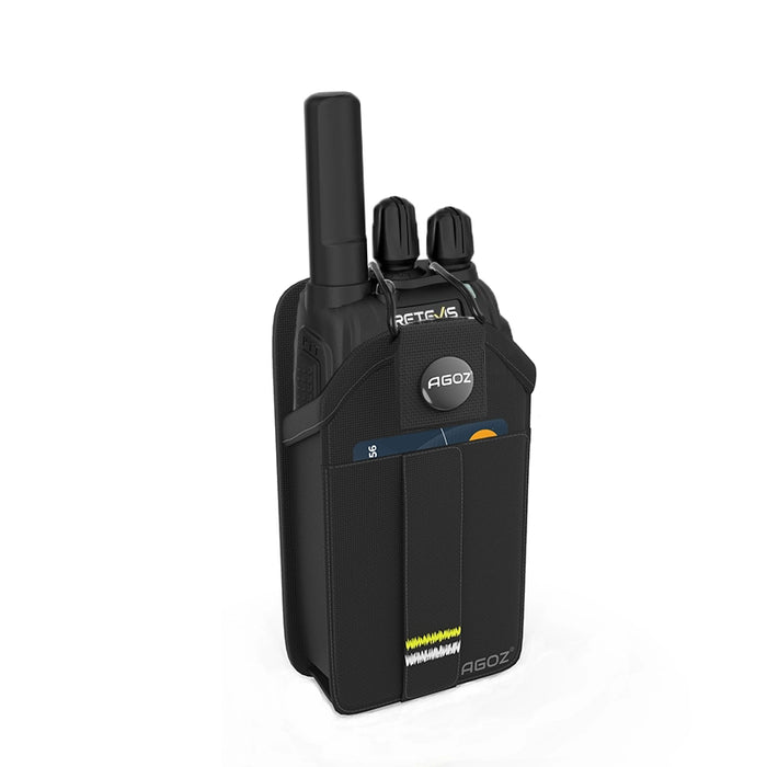 Durable Retevis RT27 Two-Way Radio Case with Snap Closure