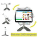 Heavy-Duty Countertop Tablet Stand for Elo I-Series 2.0 10" - High-Profile