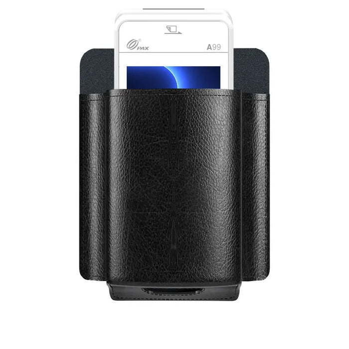 Rugged Leather PAX A99 Smart Terminal Case with Belt Clip