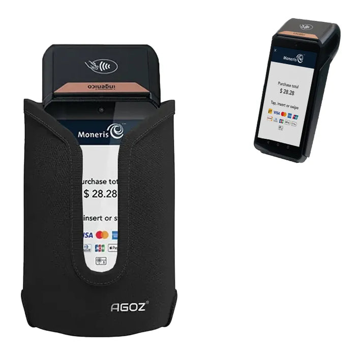 Rugged Moneris Go Case with Belt Clip and Loop