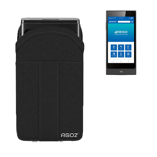 Rugged Nexgo N6 Case with Belt Clip and Loop