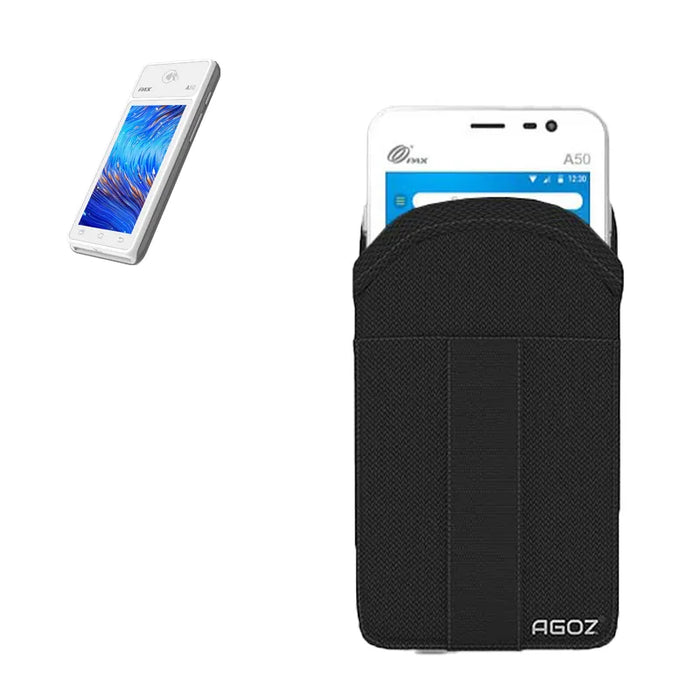 Rugged PAX A50 Terminal Case with Belt Clip and Loop