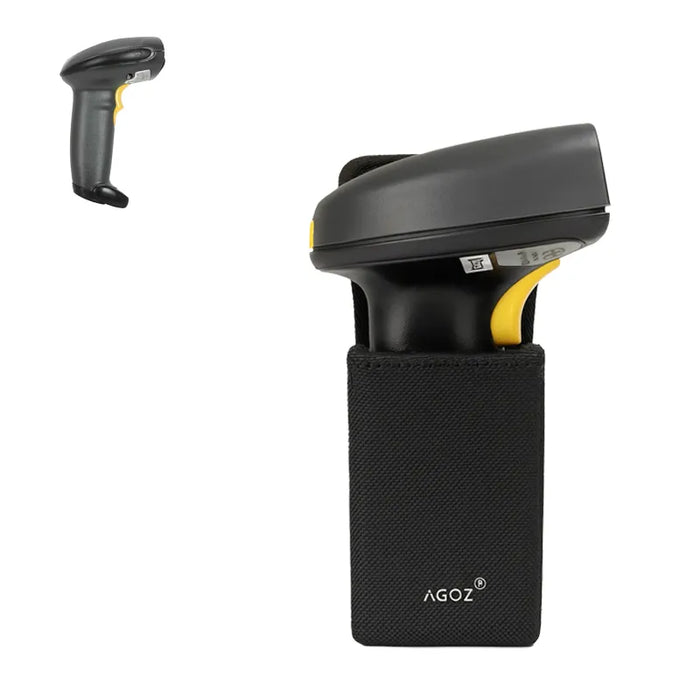 1D 2D QR Barcode Scanner Wireless and Wired + Free Case