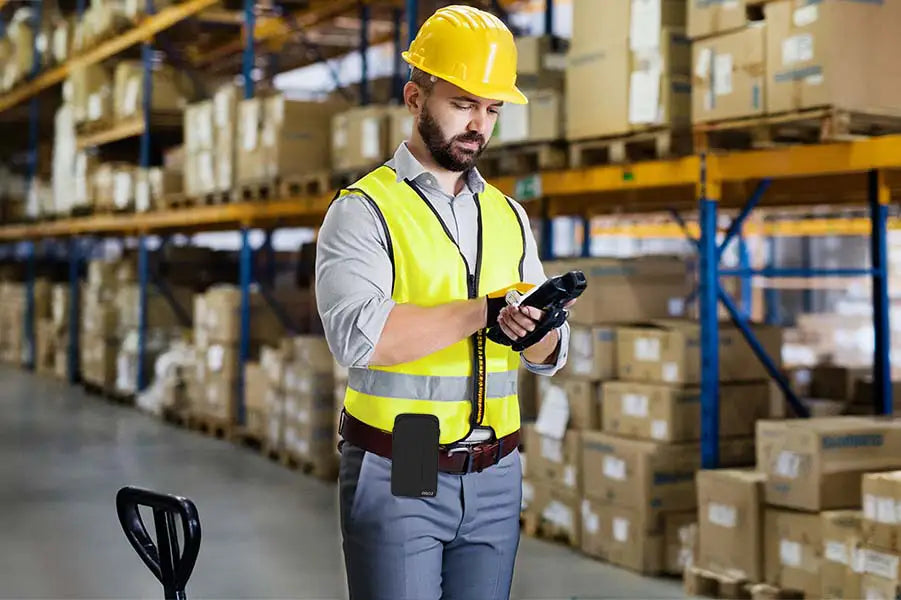 Rugged Urovo Scanner Case with Belt Clip and Loop