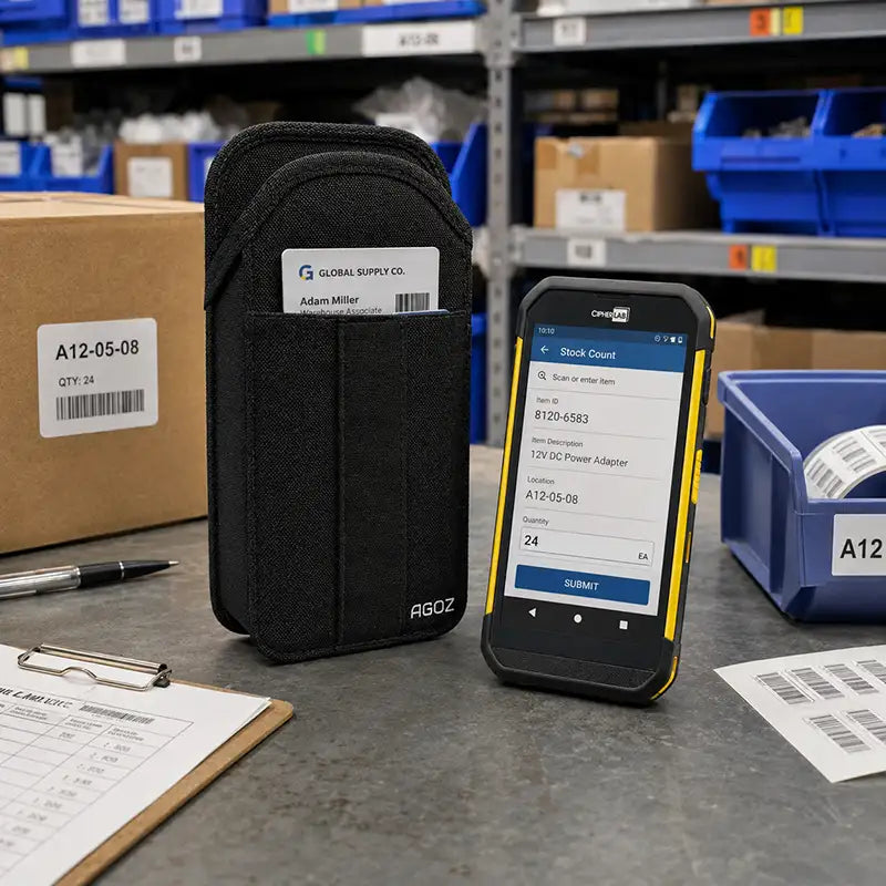 Fit and Function for CipherLab Mobile Computer Card Storage Case