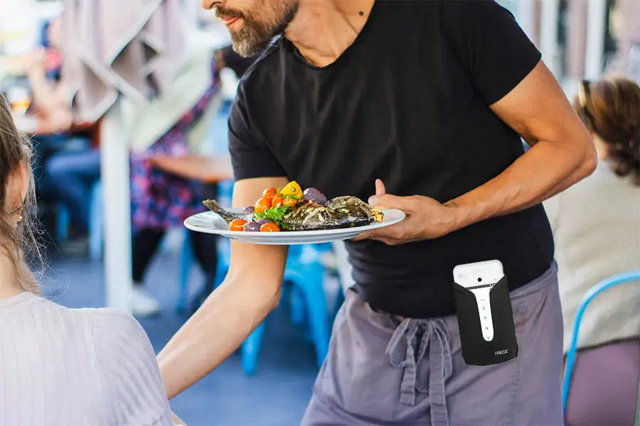 Square Terminal Case with Metal Belt Clip and Loop