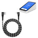 90 Degree Type-C USB Charger Cable Cord for Square Terminal