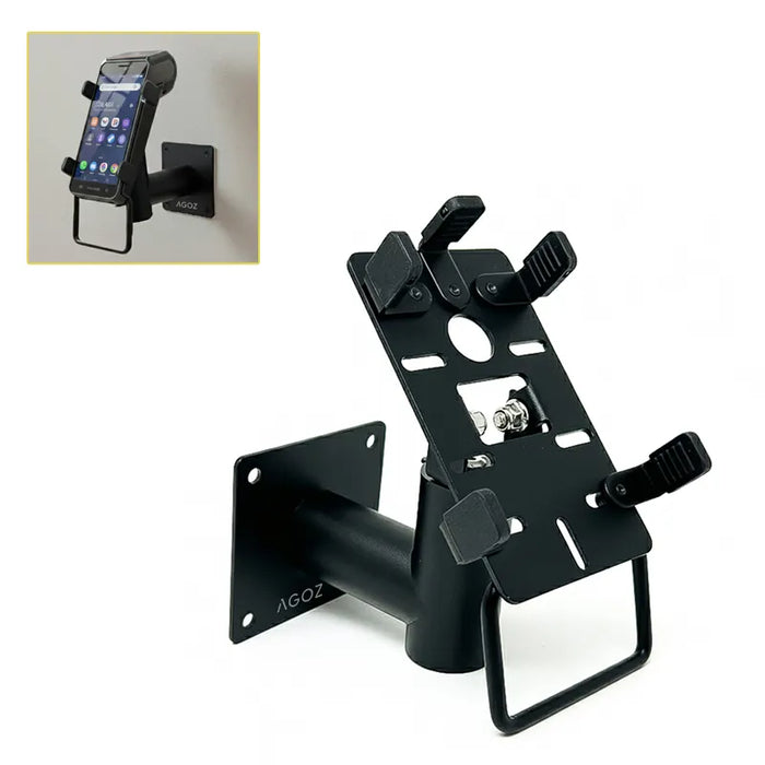Sturdy Metal POS Wall Mount Swivel Holder for Ingenico Axium DX8000