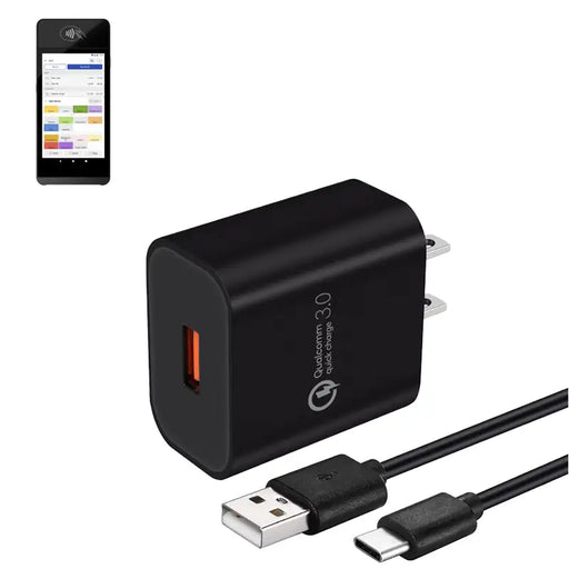 Toast S1 Handheld POS Wall Charger with USB-C Cable