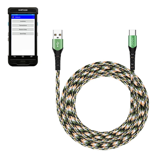 USB-C Cable Fast Charger for Opticon H-33 Mobile Computer