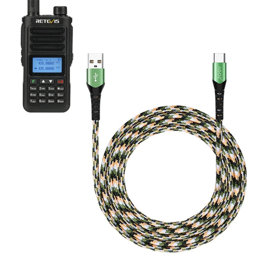 USB-C Cable Fast Charger for Retevis Radio
