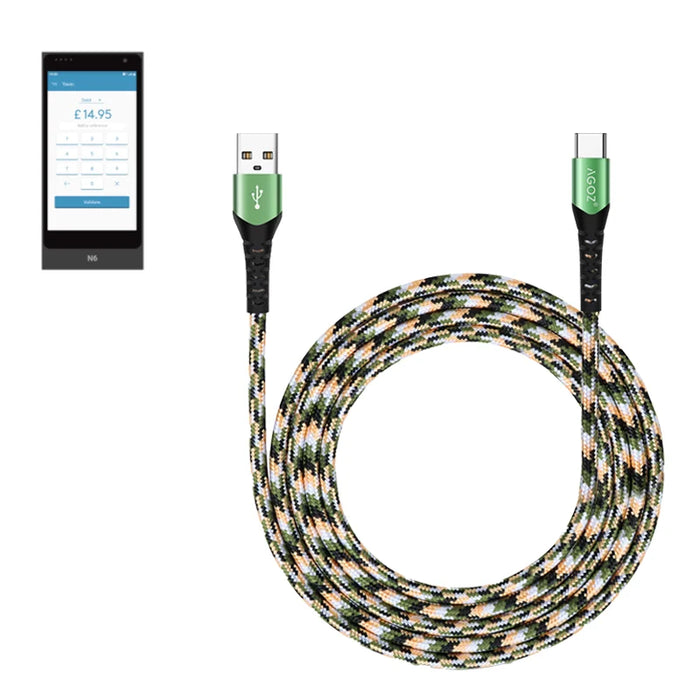 USB-C Cable Fast Charger for Yavin N6 Reader