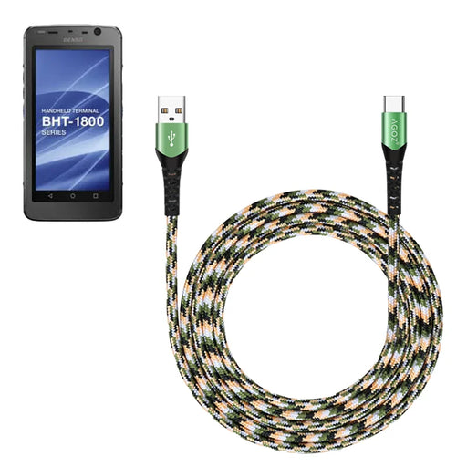 USB-C Fast Charger Cable for Denso BHT-1800 Scanner