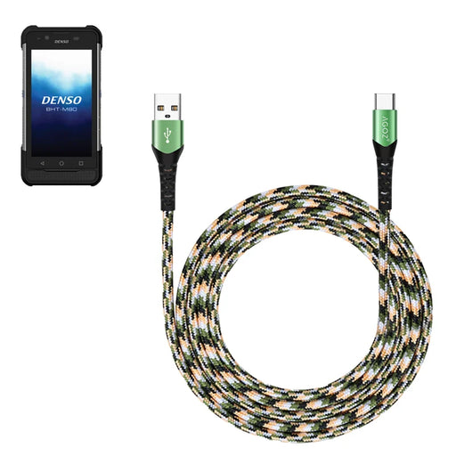 USB-C Fast Charger Cable for Denso BHT-M80 Scanner