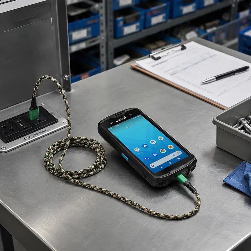 Fit and Function for Unitech Scanner Fast Charge Cable