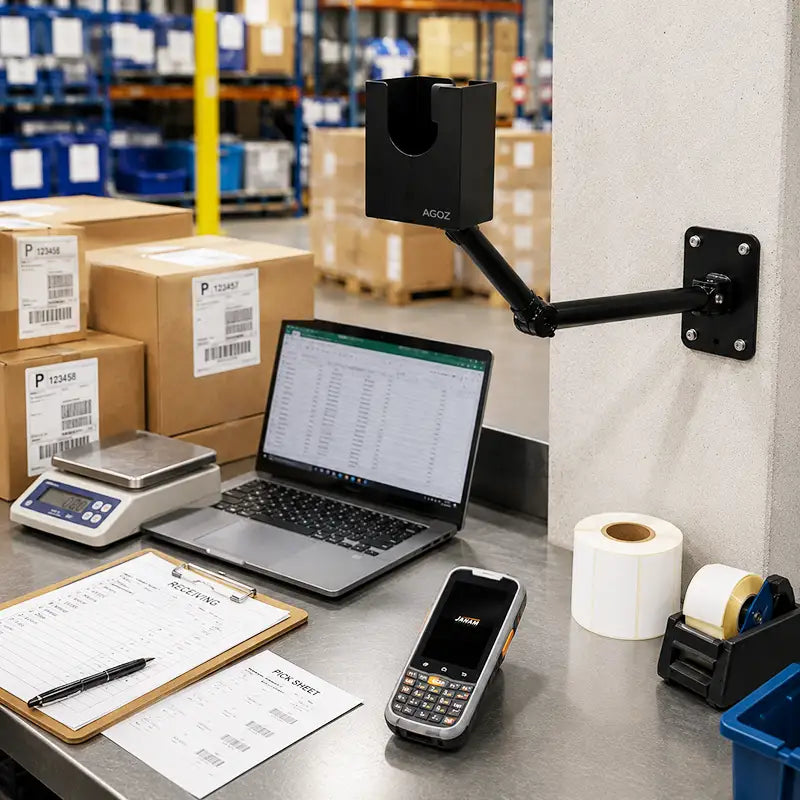 Fit and Function for Janam Swing Arm Scanner Mount