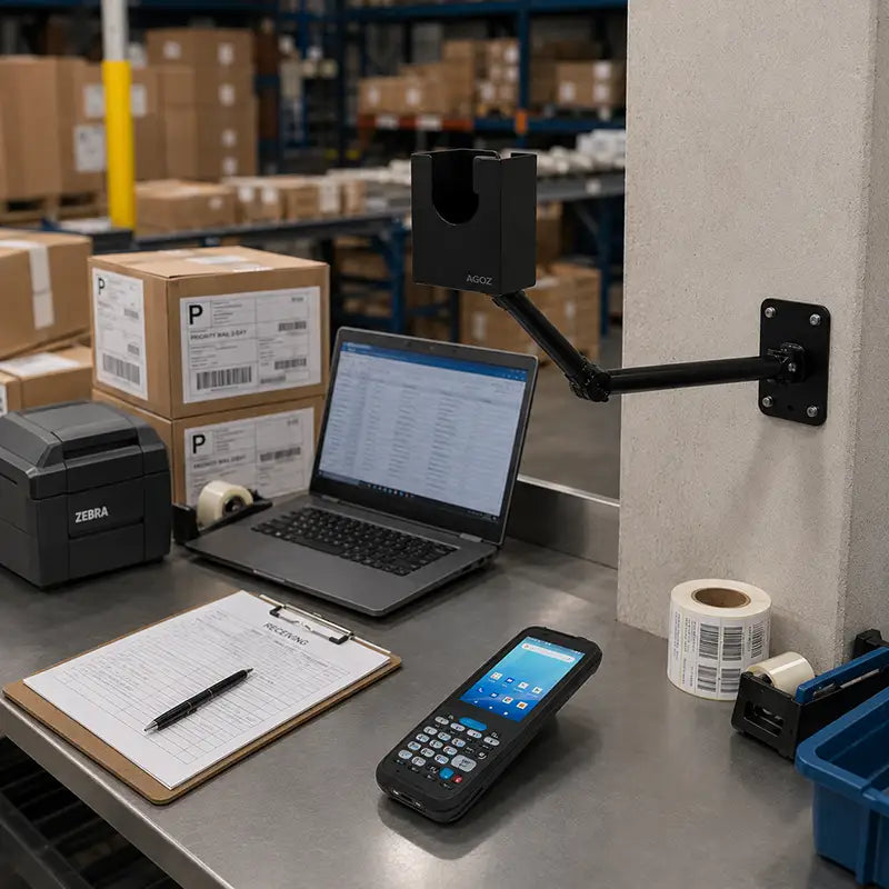 Fit and Function for Unitech Industrial Scanner Arm Mount